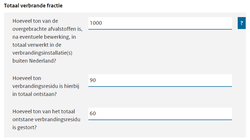 Schermafbeelding van deel van webformulier