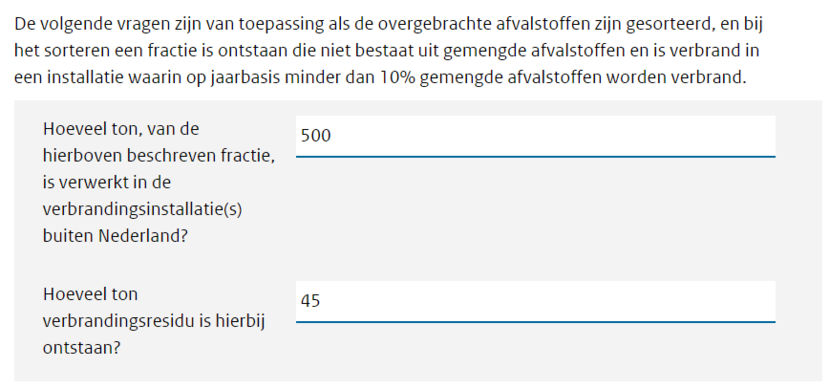 Schermafbeelding van deel van webformulier